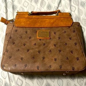 Loungefly crossbody purse brown, winnie the pooh